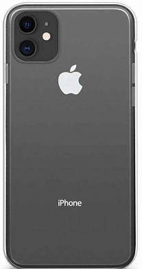 Чехол (клип-кейс) для iPhone 11, GRESSO Air+PC, прозрачный