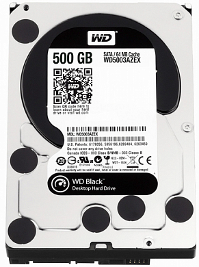 Жесткий диск 3.5" WD Black 500Гб (WD5003AZEX)