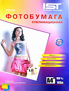 Бумага для сублимации IST A4, 100 г/м2, 100 л.