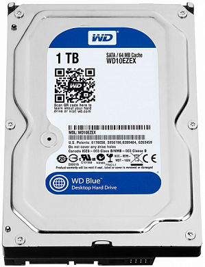 Жесткий диск 3.5" WD Blue 1 Тб (WD10EARZ)