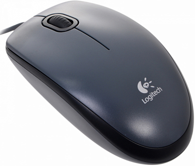 Мышь LOGITECH M90, черная