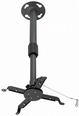 Кронштейн KROMAX Projector-300, потолочный, наклонный и поворотный, черный