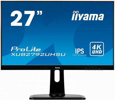 Монитор IIYAMA XUB2792UHSU-B1 27" 3840x2160, 16:9, черный