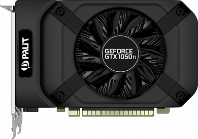 Видеокарта PALIT GeForce GTX 1050 Ti StormX 4Гб GDDR5 128-bit, OEM (NE5105T018G1-1070F BULK)