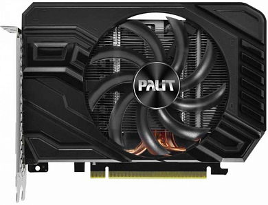 Видеокарта PALIT GeForce GTX 1660 Super StormX OC 6Гб GDDR6 192-bit, Retail (NE6166SS18J9-161F)