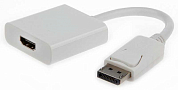 Адаптер (переходник) DisplayPort - HDMI, CABLEXPERT A-DPM-HDMIF-002-W, 10 см