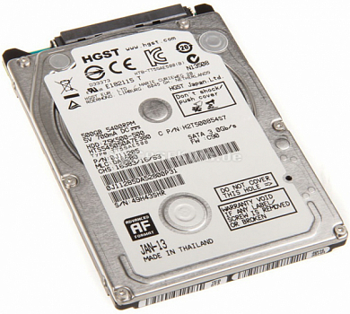 Жесткий диск 2.5" HGST Travelstar Z5K500 500Gb (0J38065)