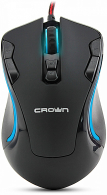 Мышь CROWN CMXG-804 Storm, черная