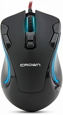 Мышь CROWN CMXG-804 Storm, черная