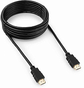 Кабель HDMI v1.4, HDMI (m) - HDMI (m), ГАРНИЗОН GCC-HDMI, 5 м, черный