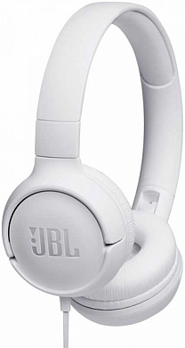 Гарнитура JBL Tune 500, накладная, белая