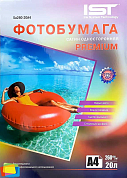 Фотобумага IST Premium "Сатин" полуглянцевая A4, 260 г/м2, 20 л.