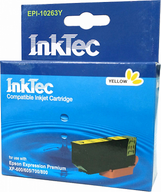 Струйный картридж INKTEC EPI-10263Y, желтый