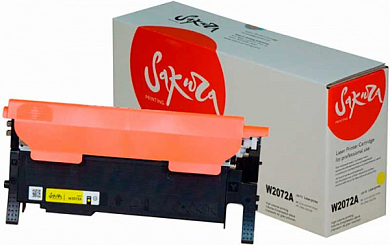 Картридж SAKURA SAW2072A, желтый