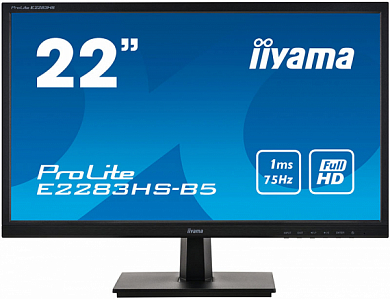 Монитор IIYAMA E2283HS-B5 21.5" 1920x1080, 16:9, черный