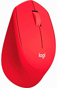 Беспроводная мышь LOGITECH M280, красная
