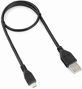 Кабель Micro USB Bm - USB Am, CABLEXPERT Pro CCP-mUSB2-AMBM, 0.5 м, черный