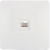 Розетка СКС 1 порт RJ-45 (8p8c) кат. 5e SYSTEME ELECTRIC Blanca BLNIS045001