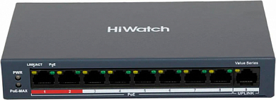 Коммутатор HIWATCH DS-S908P(B)