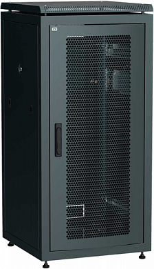 Шкаф 19" напольный 18U (600x800) ITK Linea N LN05-18U68-P, черный
