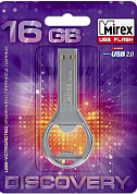 Флешка USB MIREX Bottle Opener 16 Гб, USB 2.0, серебристый