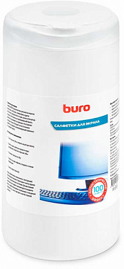 Влажные салфетки BURO BU-ASCREEN, 100 шт