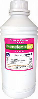 Комплект чернил REVCOL Hameleon L800M для Epson, водные, 2 л, пурпурный