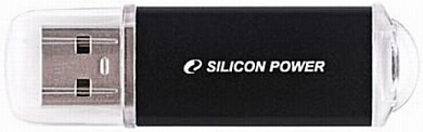 Флешка USB SILICON POWER Ultima II i-Series 8Gb, USB 2.0, черный