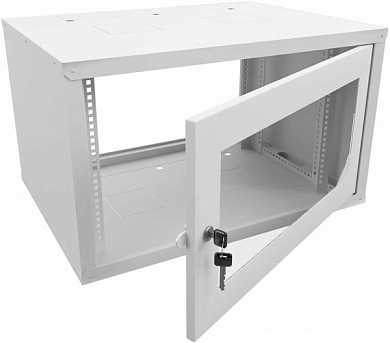 Шкаф 19" настенный 4U (600x450) NETKO NOP2 58444, серый
