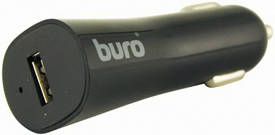 Автомобильное зарядное устройство BURO TJ-186, черное