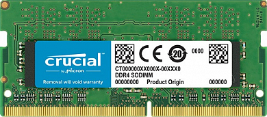 Модуль памяти SO-DDR4 8Gb PC19200 2400MHz CRUCIAL (CT8G4SFS824A), Retail