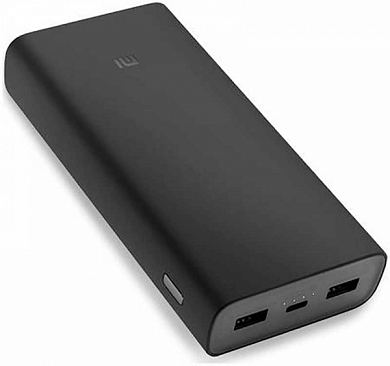 Внешний аккумулятор XIAOMI Mi Power Bank 3 Pro PLM07ZM, 20000 мАч, черный