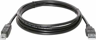 Кабель USB 2.0, USB Am - USB Bm, DEFENDER USB04-06 Pro, 1.8 м, черный