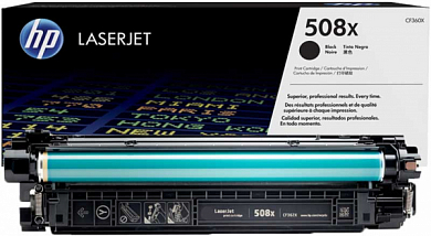 Картридж HP 508X CF360X, черный