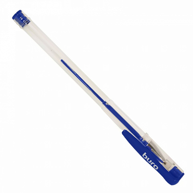 Ручка гелевая BURO 049002401, синяя