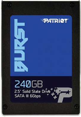 Накопитель SSD 2.5" PATRIOT Burst Elite 120Гб (PBE120GS25SSDR)