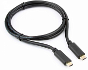 Кабель USB Type-C - USB Type-C, CABLEXPERT CCP-USB3.1-CMCM, 1 м, черный