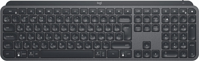 Беспроводная клавиатура LOGITECH Master MX Keys, Bluetooth/USB, черная