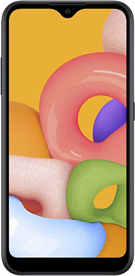 Смартфон SAMSUNG Galaxy A01 SM-A015F, 2Gb/16Gb, черный
