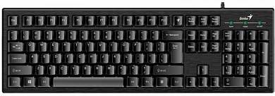 Клавиатура GENIUS Smart KB-101, USB, черная