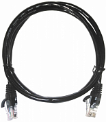 Патч-корд UTP4 cat 5e, NETKO Optima, 1 м, черный