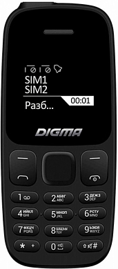 Мобильный телефон DIGMA Linx A106, черный