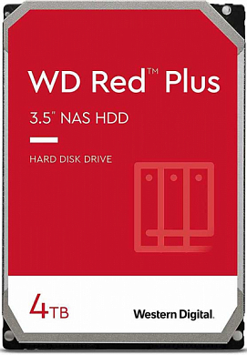 Жесткий диск 3.5" WD Red Plus 4Тб (WD40EFZX)