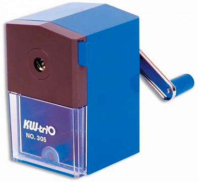 Точилка механическая для карандашей KW-TRIO 305, синяя