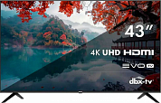 Телевизор HAIER Smart TV M1, 43", Ultra HD 4K, LED, Smart TV, черный