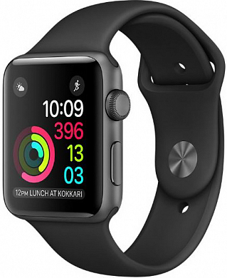 Смарт-часы APPLE Watch Series 3 38 мм, черные