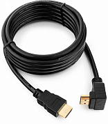 Кабель HDMI v1.4, HDMI (m) - HDMI (m), CABLEXPERT CC-HDMI490, угловой разъем, 3 м, черный