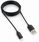 Кабель Apple Lightning - USB Am, ГАРНИЗОН GCC-USB2-AP2, 1.8 м, черный