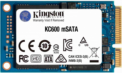 Накопитель SSD mSATA KINGSTON SKC600 256Гб (SKC600MS/256G)