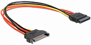 Удлинитель питания, SATA - SATA, CABLEXPERT CC-SATAMF-02, 50 см